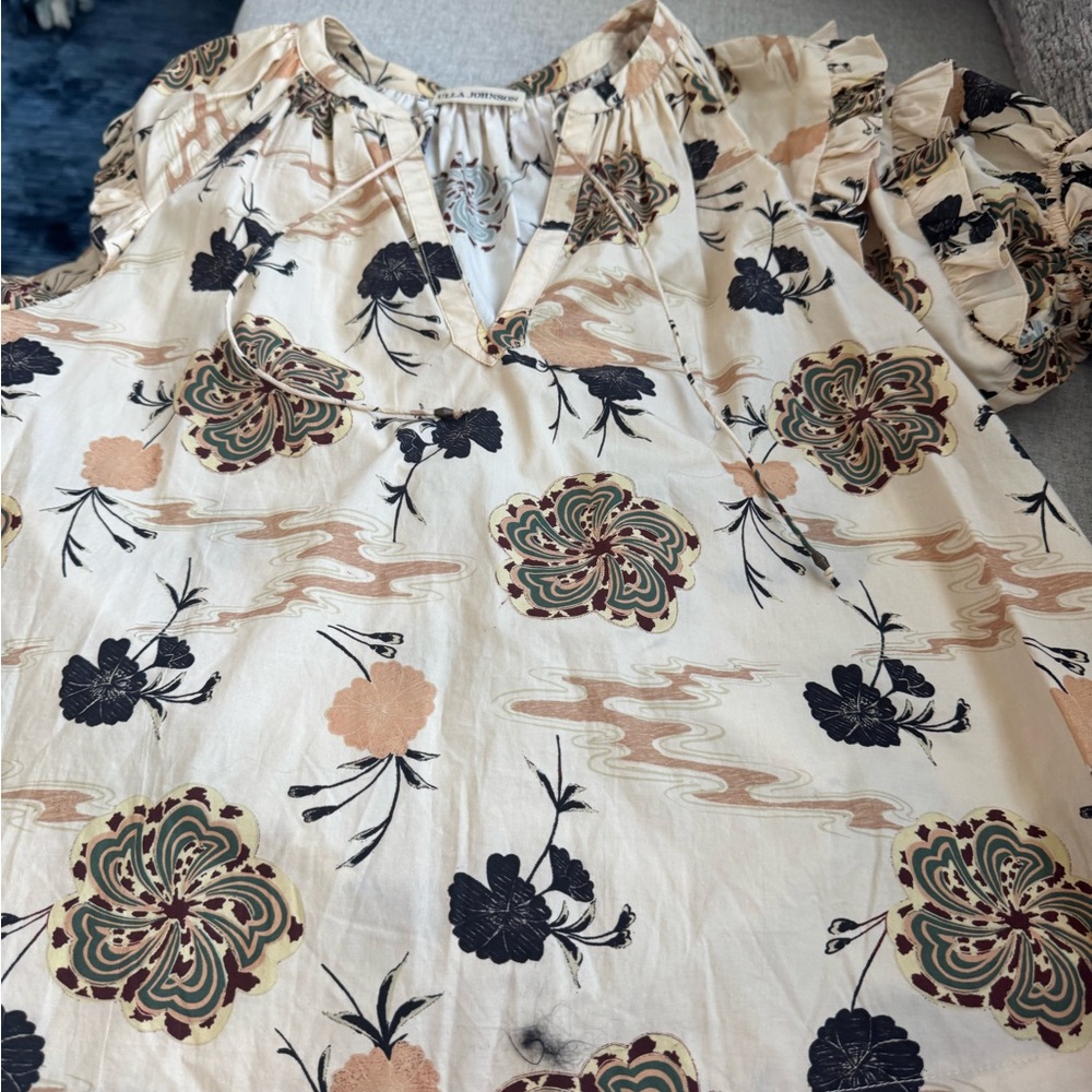 Ulla Johnson Mari Top in Daisy Floral Size 2